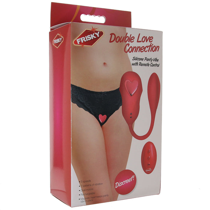 Frisky Double Love Connection Panty Vibe