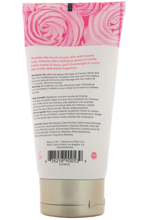 Oh So Smooth Shave Cream 3.4oz/100ml in Frosted Cake