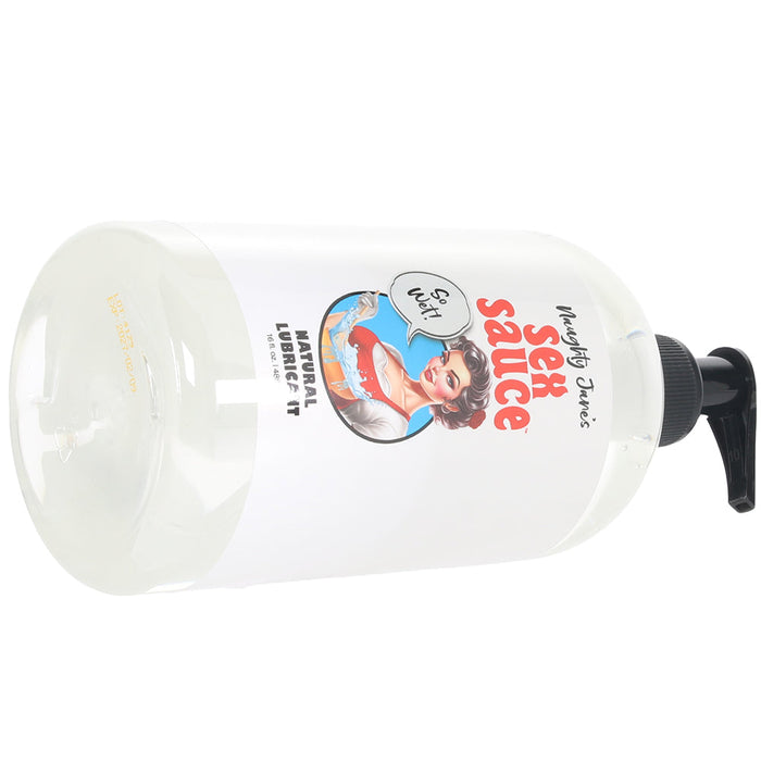 Naughty Jane's Sex Sauce Natural Lubricant in 16oz/488ml