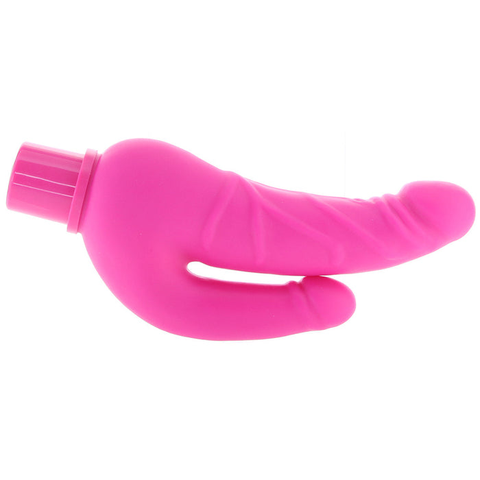 Power Stud Rechargeable Over & Under Vibe in Pink