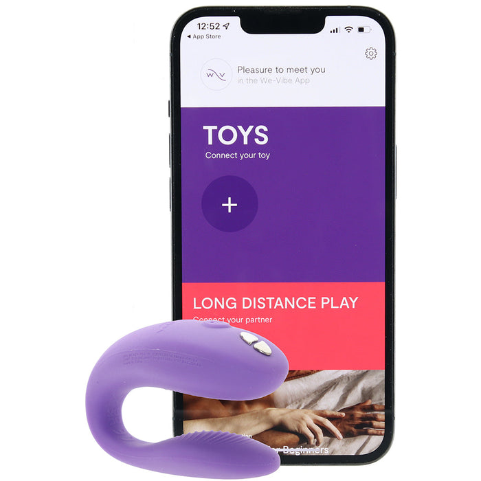 We-Vibe Sync Go Travel Couples Vibe in Purple