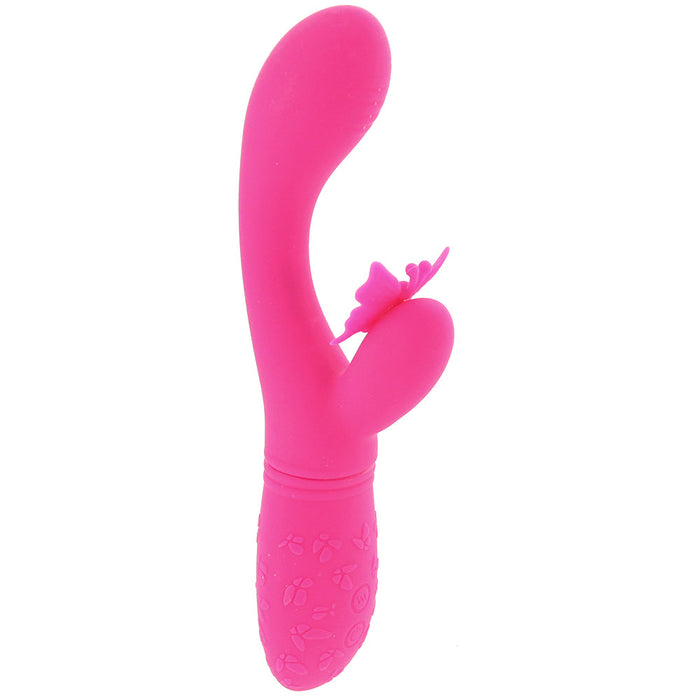 Butterfly Kiss Rechargeable Flutter Vibe in Pink