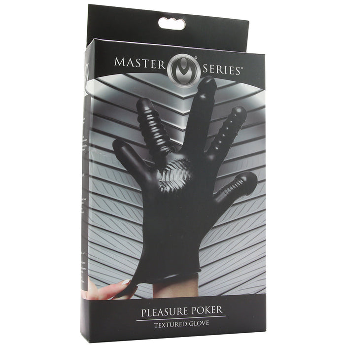 Pleasure Poker Textured Stimulation Glove