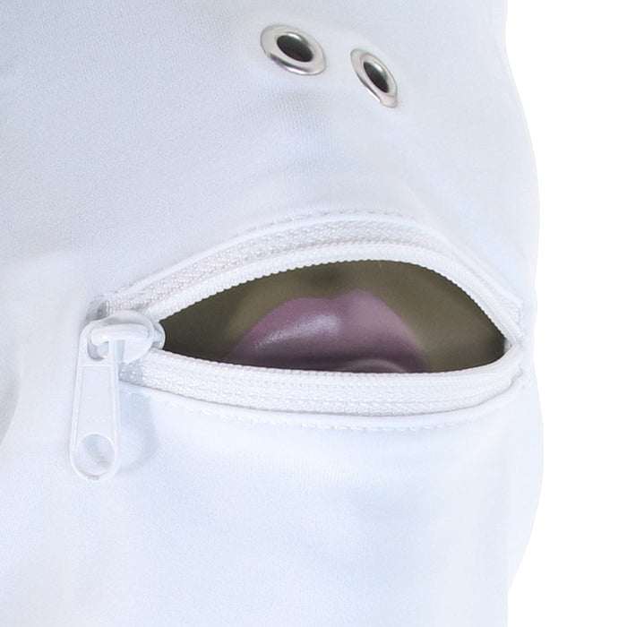 Taboo Zippered Mouth Hood