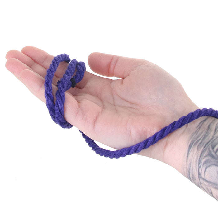 Merci Bind & Tie Hemp 50ft Bondage Rope in Purple