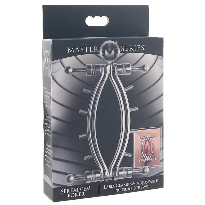 Master Series Spread 'Em Poker Labia Clamp