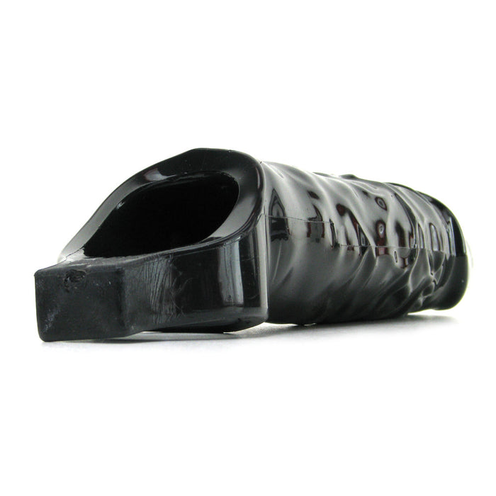 Master Series Mamba Cock Sheath in Black