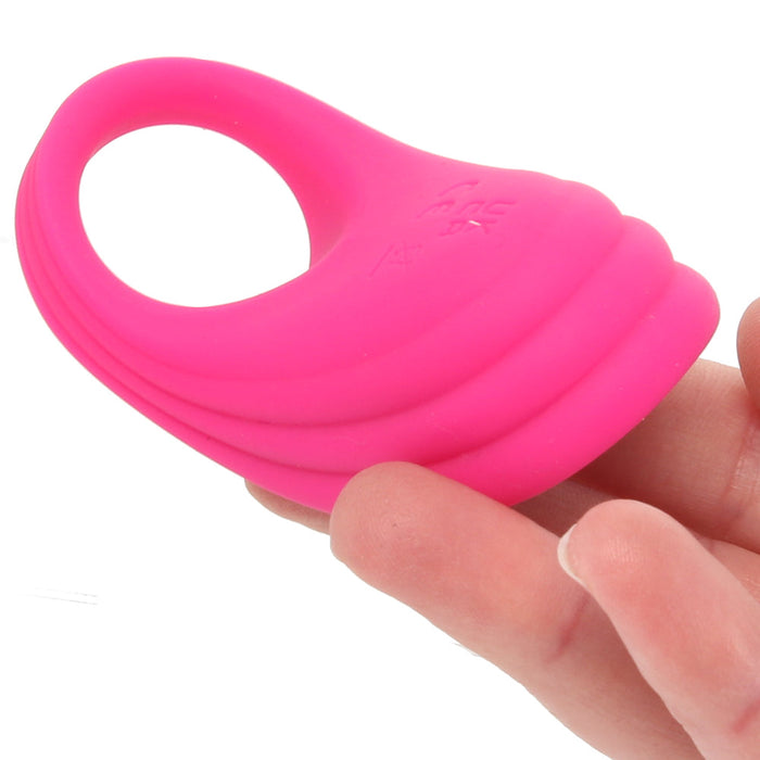 Silicone Remote Pleasure Vibrating Cock Ring