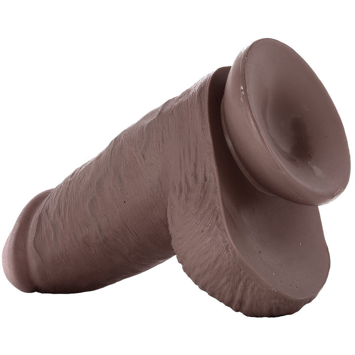 King Cock Chubby Dildo in Chocolate