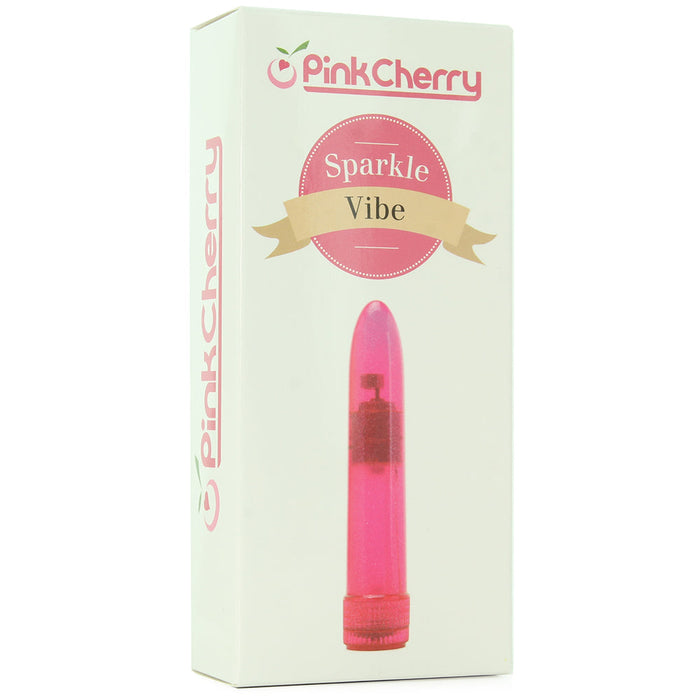 FantasyCherry Sparkle Vibrator in Pink Glitter