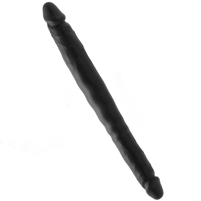 Colours Double Pleasure 12 Inch Dildo in Black