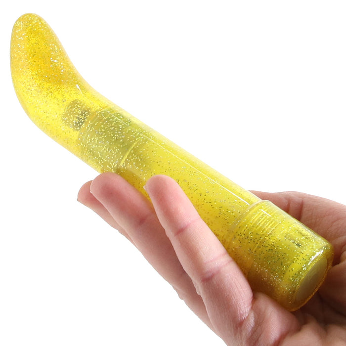 Sparkle Mini G-Vibe in Yellow