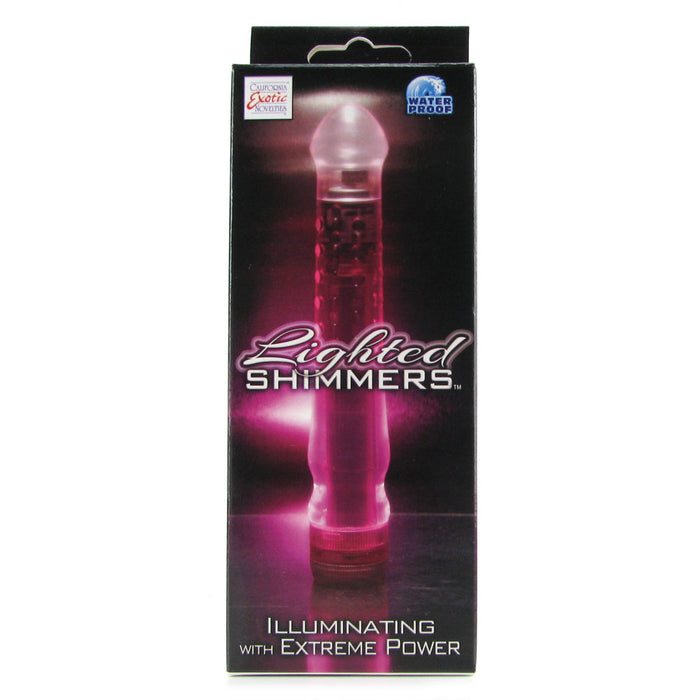 Lighted Shimmers LED Glider Vibe in Pink