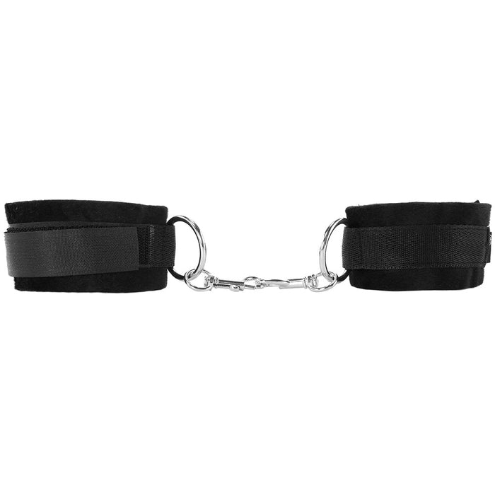 Black & White Velcro Wrist or Ankle Cuffs