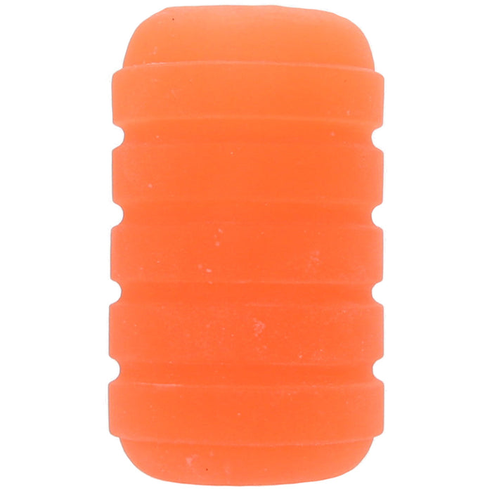 Pop Sock Ribbed Pocket Stroker in Orange