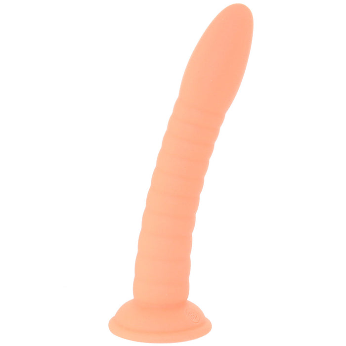 Dillio Platinum Wild Thing 7 Inch Dildo in Orange