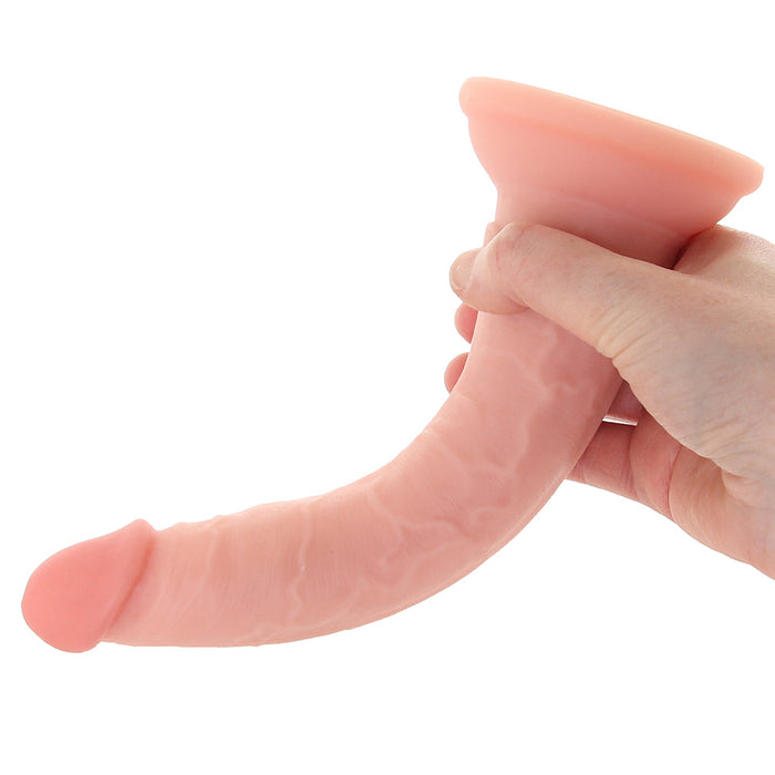 King Cock 7 Inch Dual Density Silicone Vibe in Light