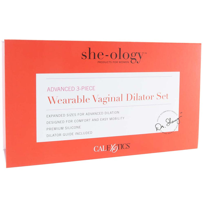 She-Ology 3 Piece Advanced Wearable Vaginal Dilator Set