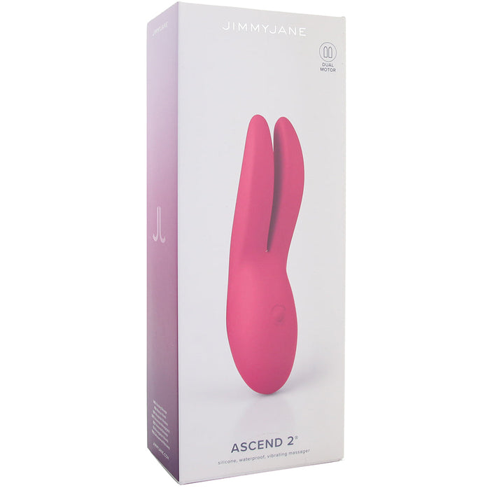 Ascend 2 Dual Clitoral Vibrator in Pink