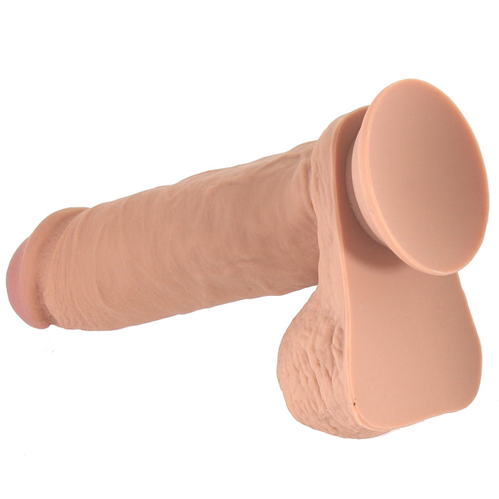 Dr. Skin Dr. Julian 9 Inch Silicone Dildo in Mocha