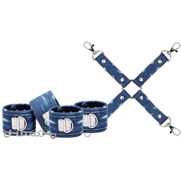 Ouch! Tough Denim Style Bondage Kit