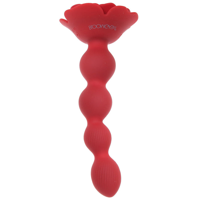 Bloomgasm Rose Twirl Vibrating & Rotating Anal Beads