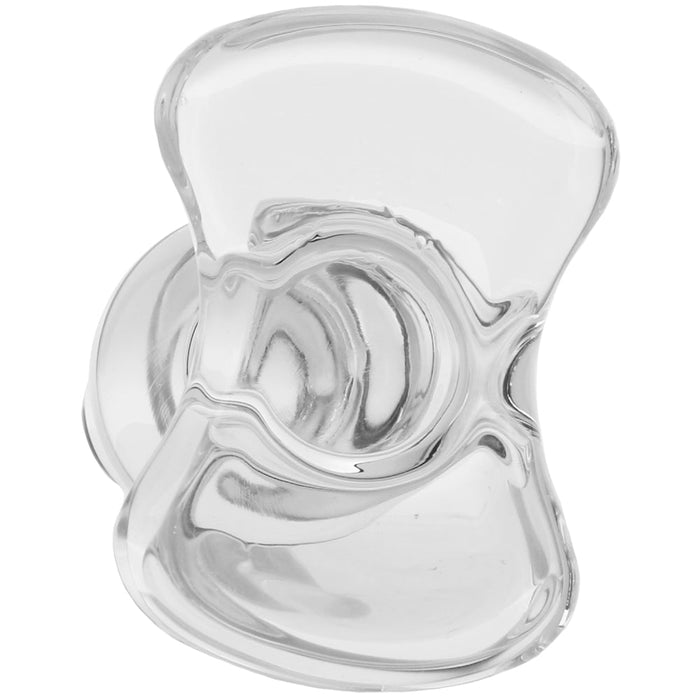 Blown Beaded Plug in Clear