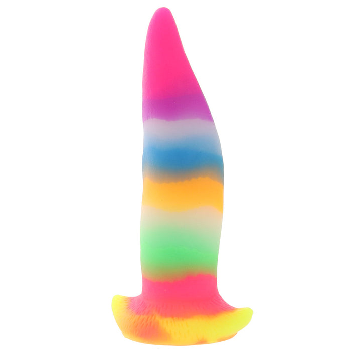 Unicorn Kiss Glow-in-the-Dark Silicone Dildo