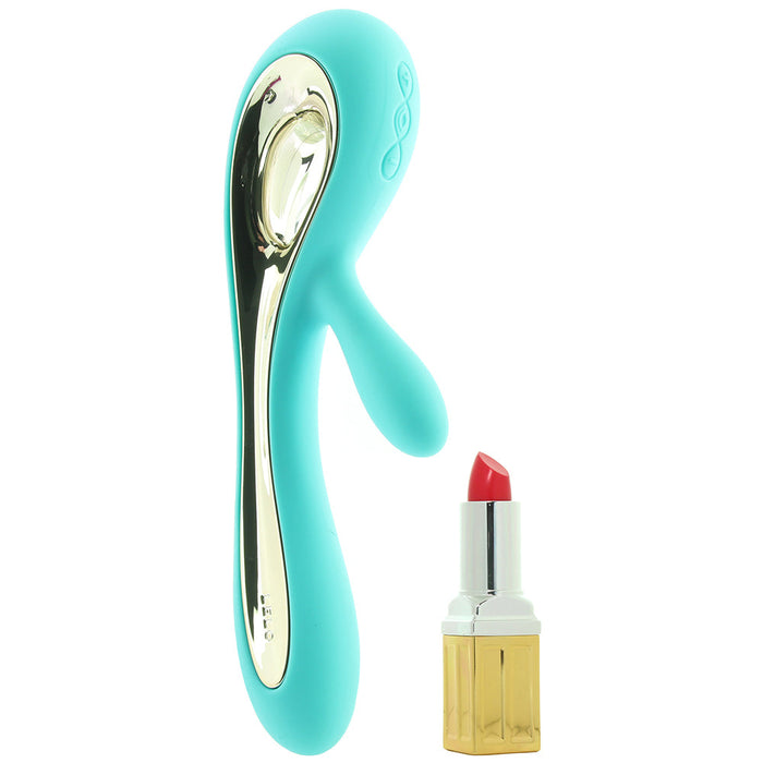 SORAYA 2 G-Spot and Clitoral Vibrator in Aqua