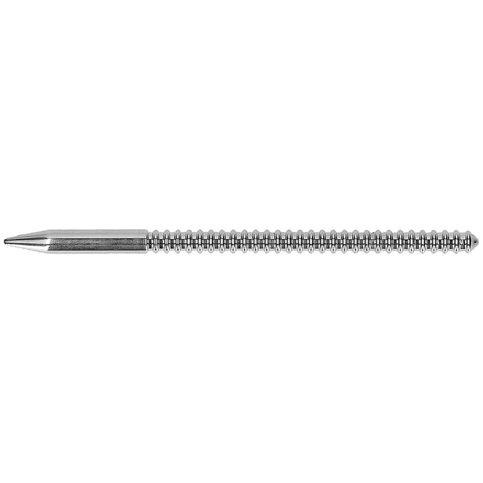 Ouch! Ribbed 7.7mm Steel Urethral Dilator Plug