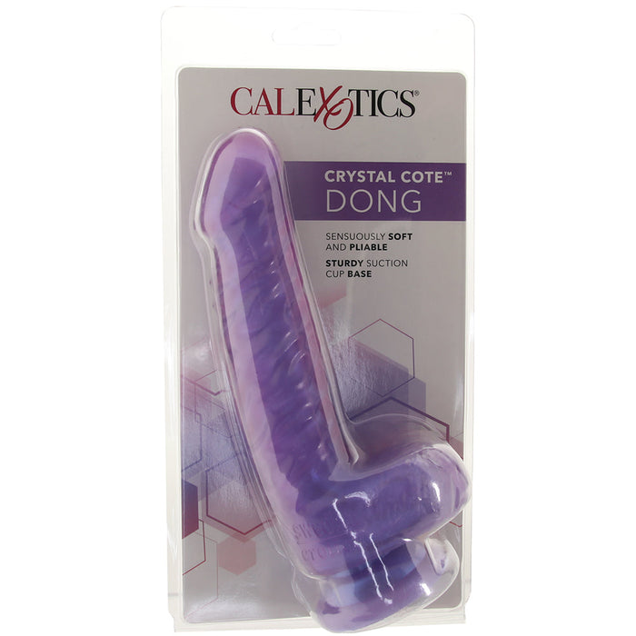 Crystal Cote Dildo in Purple