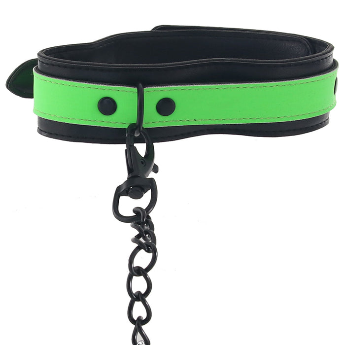 Ouch! Glow In The Dark Collar and Leash