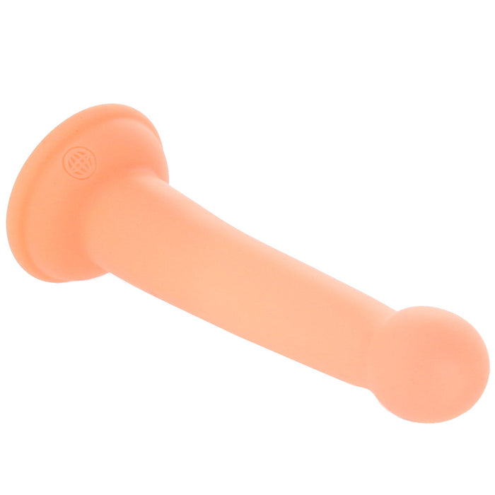 Dillio Platinum Secret Explorer 6 Inch Dildo in Orange