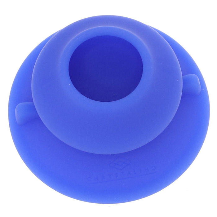 Chrystalino Universal Silicone Suction Cup in Blue