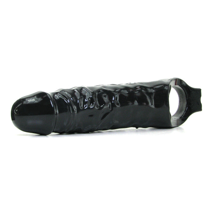 Master Series Mamba Cock Sheath in Black