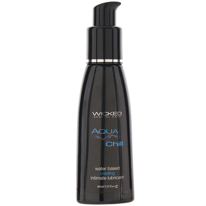 Aqua Chill Cooling Water Based Lube in 2oz/60mL