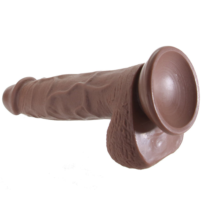 Realistic 8 Inch Dildo in Dark