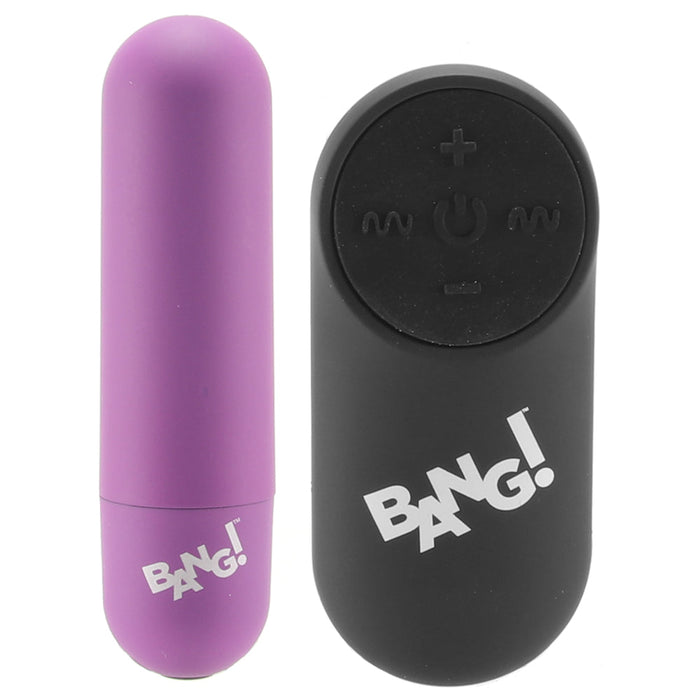 Bang! Remote Vibrating Bullet in Purple