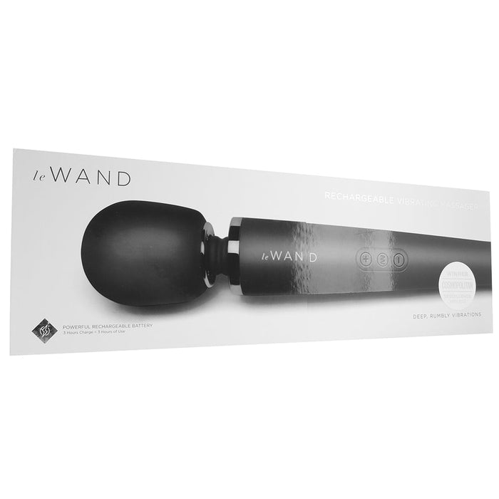 Le Wand Rechargeable Massager in Black