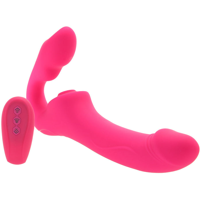 Strap U Mighty Licker Strapless Strap-On Vibe