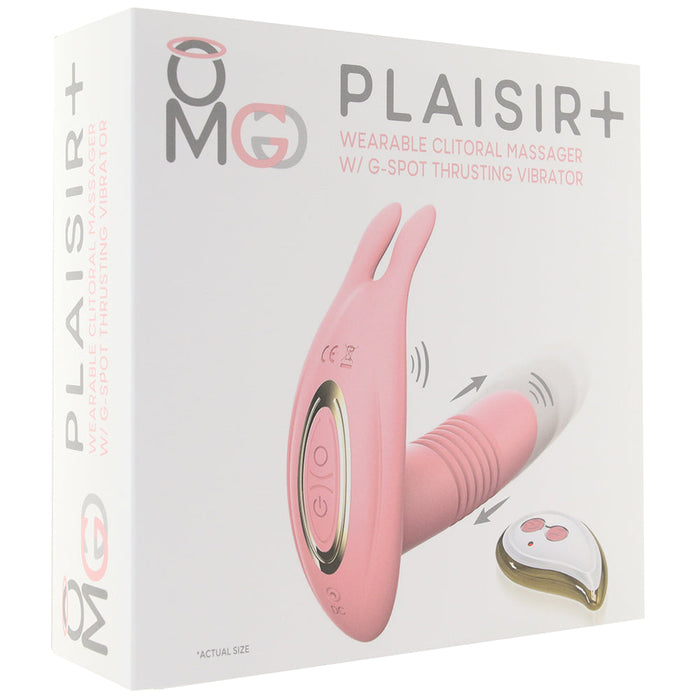 OMG Plaisir+ Wearable Thrusting Clitoral & G-spot Vibe