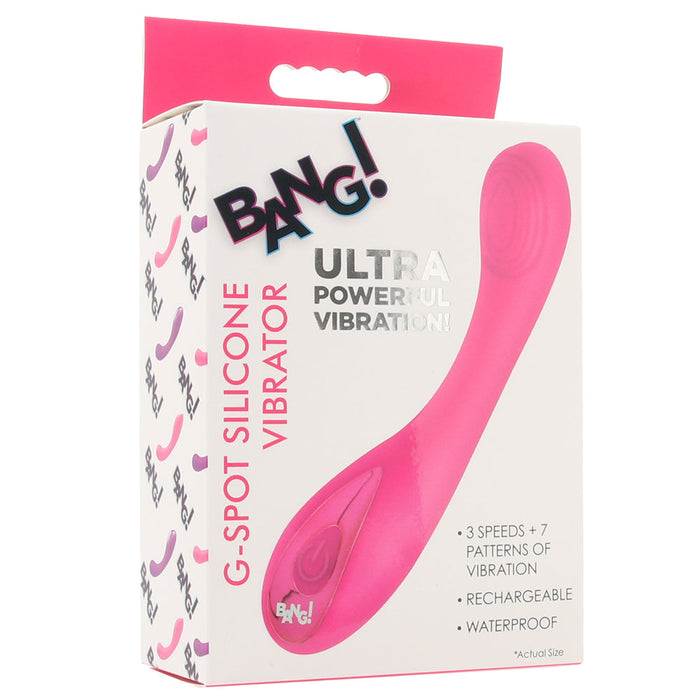 Bang! Silicone G-Vibe in Pink