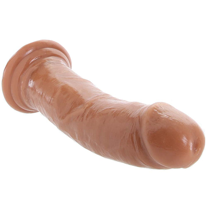 Dr. Skin 8 Inch Self Lubricating Dildo in Mocha