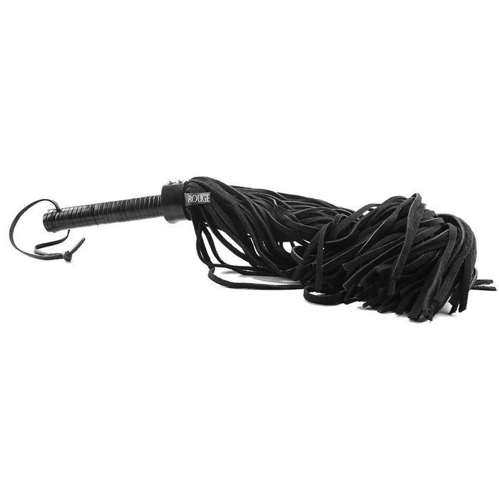 Long Suede Flogger in Black