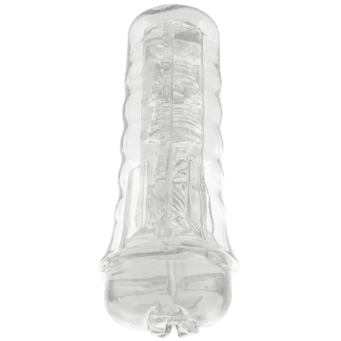 Dream-Lite Crystal Vagina Masturbator in Clear