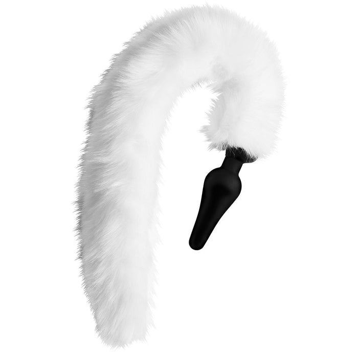 Tailz White Fox Tail Anal Plug & Ears Set