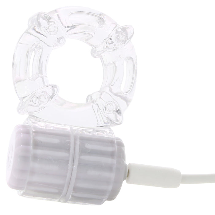 BigO Rechargeable Vibe Ring in Clear