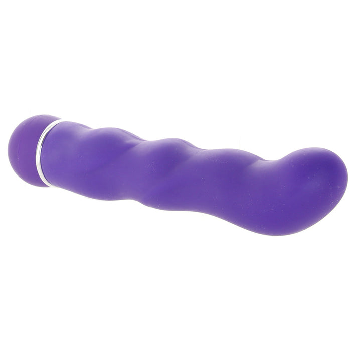 Posh Silicone Ripple Vibe in Purple