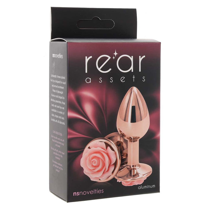 Rear Assets Small Rose Aluminum Plug in Rose/Pink