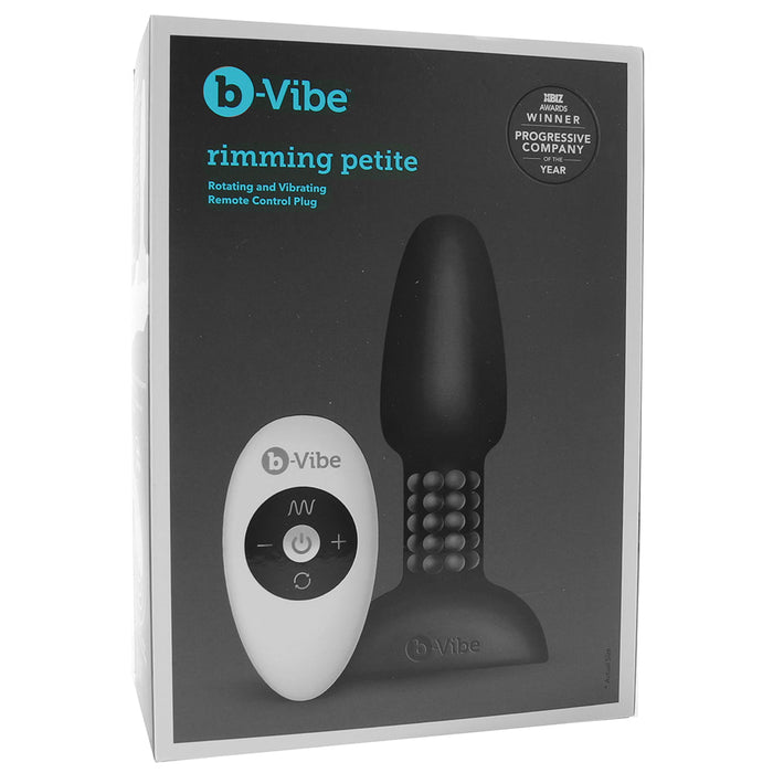 Rimming Petite Remote Rotating Plug in Black